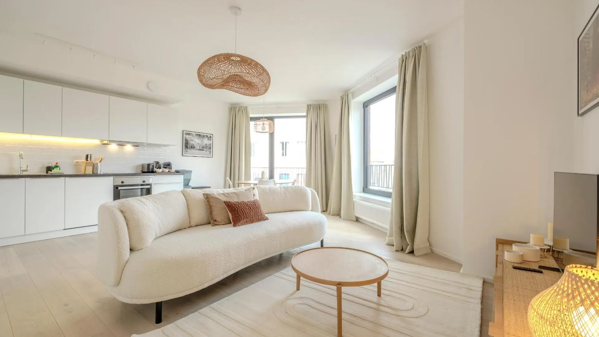 Lumineux Appartement 1 Chambre Au Cour De Schaerbeek Brussels 0*,
