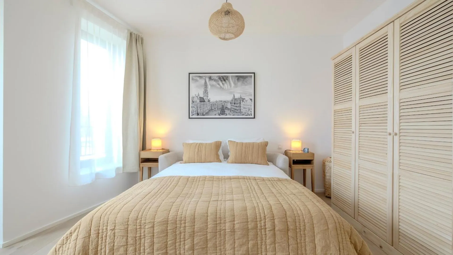 Apartmán Lumineux Appartement 1 Chambre Au Cour De Schaerbeek Brusel Belgie
